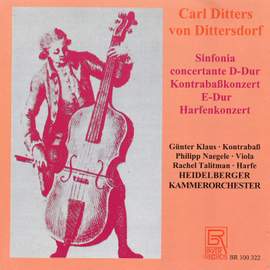 Sinfonia concertante D-Dur, Kontrabasskonzert E-Dur & Harfenkonzert