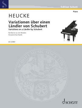 Heucke, Stefan: Variations on a Ländler by Schubert op. 64
