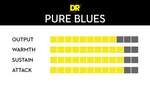DR Strings Pure Blues Bass Heavy Product Image