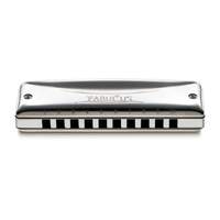 Suzuki Fabulous 10-hole diatonic harmonica in Equal tuning - F#