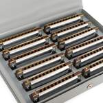 12 Suzuki Folkmaster Diatonic Harmonicas Product Image