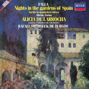 Falla: Nights in the Gardens of Spain; Albéniz: Rapsodia Española; Turina: Rapsodia sinfonica