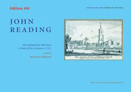 Reading, J: Five Anthems for Solo Voice