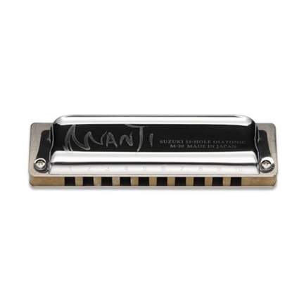 Suzuki Manji 10-hole major 7th harmonica - Low-E
