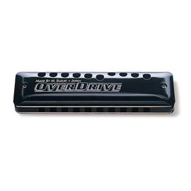 Suzuki Over Drive 10-hole diatonic harmonica - F#