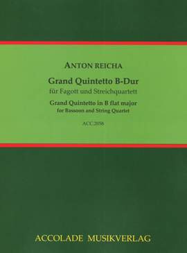 Reicha, A J: Grand Quintetto B-Dur B flat major op. 106