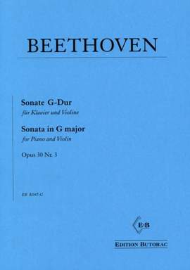 Beethoven, L v: Sonate 8 G-Dur op. 30/3