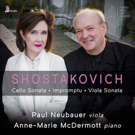 Shostakovich Cello Sonata, Impromptu, Viola Sonata
