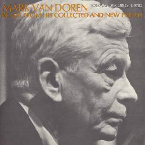 Mark Van Doren Reads from His Collected and New Poems