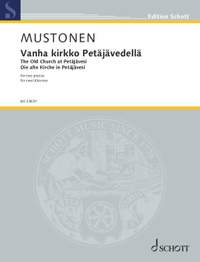Mustonen, O: Vanha kirkko Petäjävedellä (The Old Church at Petäjävesi)