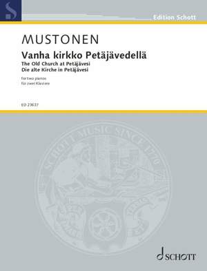 Mustonen, O: Vanha kirkko Petäjävedellä (The Old Church at Petäjävesi)
