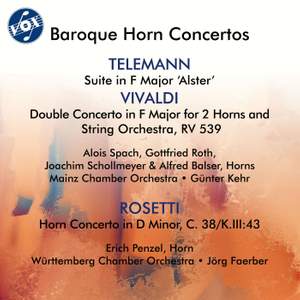 Baroque Horn Concertos