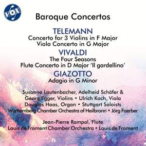 Baroque Concertos: Telemann, Vivaldi & Giazotto