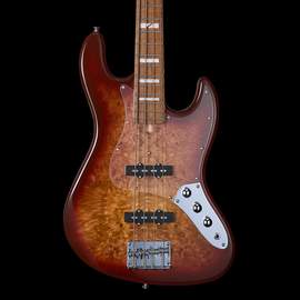 Mooer MBJ420 Bass Guitar Red Burst