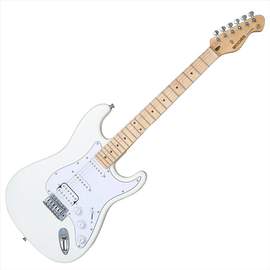 Mooer MSC11 Pro Strat Style Guitar Polar White