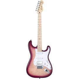 Mooer Electric Guitar MSC30 Pro Strat Rose Purple