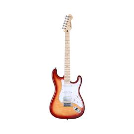 Mooer Electric Guitar MSC30 Pro Strat Sunset Red