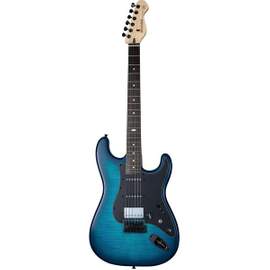 Mooer Electric Guitar MSC31 Pro Strat Blue Burst