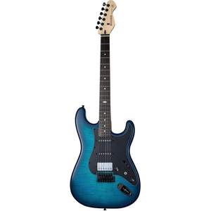 Mooer Electric Guitar MSC31 Pro Strat Blue Burst