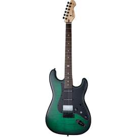 Mooer Electric Guitar MSC31 Pro Strat Green Burst
