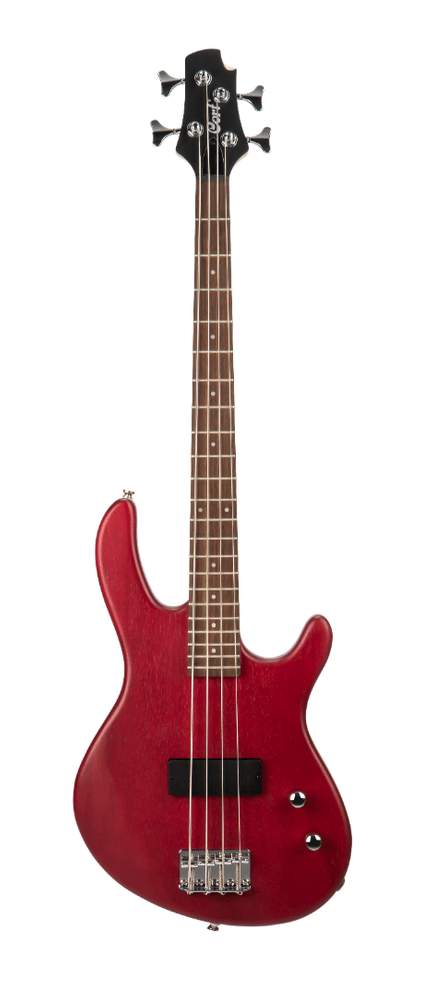 Cort Action Bass Junior Open Pore Black Cherry