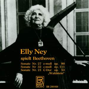 Elly Ney spielt Beethoven