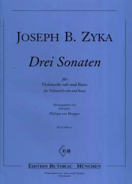 Zyka, J B: 3 Sonaten