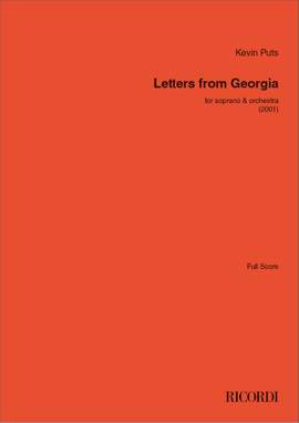 Kevin Puts: Letters from Georgia