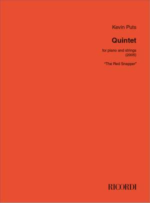 Kevin Puts: Quintet (The "Red Snapper")