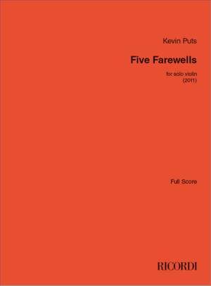 Kevin Puts: Five Farewells
