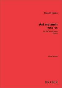 Mason Bates: Ani ma'amin