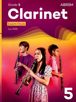 ABRSM: Clarinet Exam Pack from 2026, ABRSM Grade 5