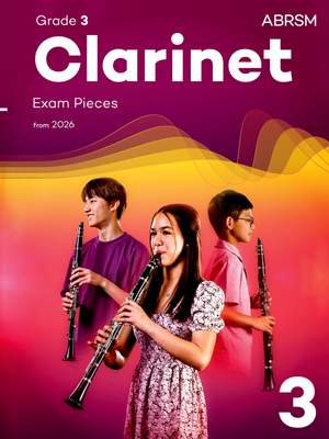 ABRSM: Clarinet Exam Pieces from 2026, ABRSM Grade 3