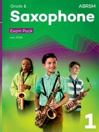 ABRSM: Saxophone Exam Pack from 2026, ABRSM Grade 1