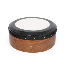 Percussion Plus rosewood hand-tuneable bodhran with case and tippers - 16 inch