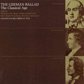 The German Ballad: The Classical Age