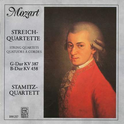 String Quartets K 387 & 458