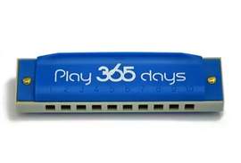 Suzuki Play 365 Days 10-hole diatonic harmonica - Blue