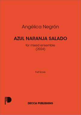 Angélica Negrón: Azul Naranja Salado
