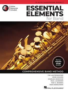 Essential Elements for Band - Eb Alto Sax Book 2