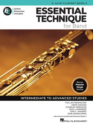 Parry Snyder: Essential Technique for Band - Eb Alto Clar Bk 3