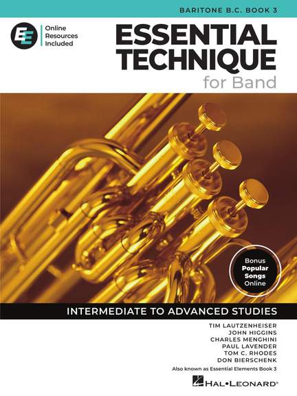 Essential Elements for Band - Baritone B.C. Book 3