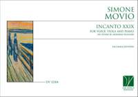 Simone Movio: Incanto XXIX, for Voice and Piano