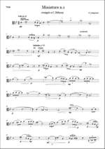 Girolamo Lampasona: Tre Miniature, for String Quartet Product Image
