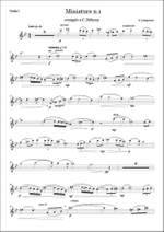 Girolamo Lampasona: Tre Miniature, for String Quartet Product Image