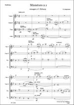 Girolamo Lampasona: Tre Miniature, for String Quartet Product Image