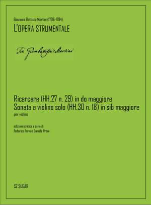 Giovanni Battista Martini: Sonate
