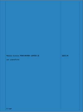 Malika Kishino: Monochromer Garten IX