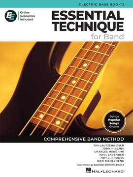 Essential Elements for Band - Electric Bass Book 3