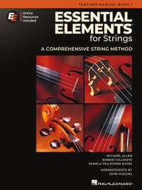 Essential Elements for Strings - Teacher Man. Bk 1
